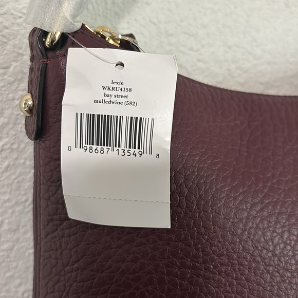 *GIVEAWAY* Kate Spade lexie Bay Street in Mulledwine NWT - Picture 6 of 8